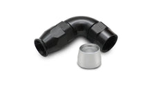 Load image into Gallery viewer, Vibrant 90 Degree One Piece Hose End for PTFE Lined Hose Size -12AN - Main Product View