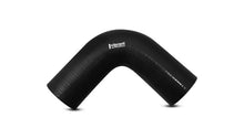 Load image into Gallery viewer, Vibrant 90 Degree Silicone Elbow 2.375in ID x 5.00in Leg Length - Black - Side View