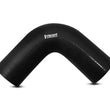 Load image into Gallery viewer, Vibrant 90 Degree Silicone Elbow 2.375in ID x 5.00in Leg Length - Black - Side View