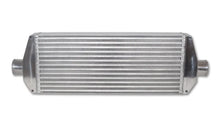 Load image into Gallery viewer, Vibrant Air-to-Air IC Assy complete w/ end tanks core size: 22in Wx9in Hx3.25in thick 2.5in in/out - Side View