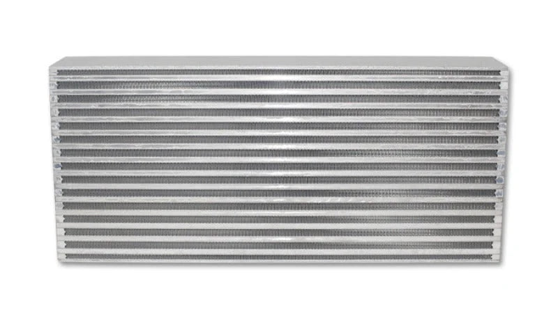 Vibrant Air-to-Air Intercooler Core Only (core size: 22in W x 9in H x 3.25in thick) - Side View