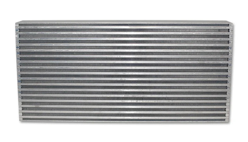 Vibrant Air-to-Air Intercooler Core Only (core size: 25in W x 12in H x 3.5in thick) - Side View