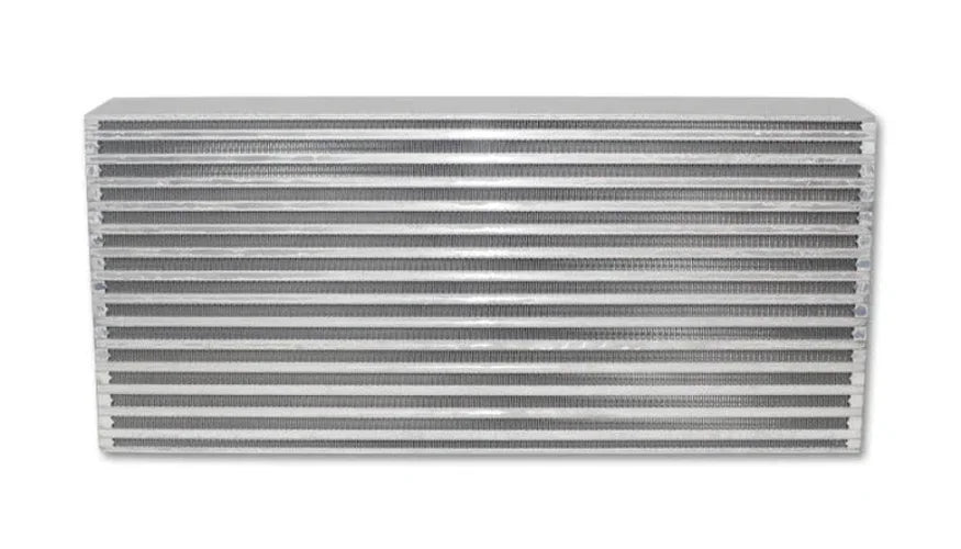 Vibrant Air-to-Air Intercooler Core Only (core size: 22in W x 9in H x 3.25in thick) - Side View