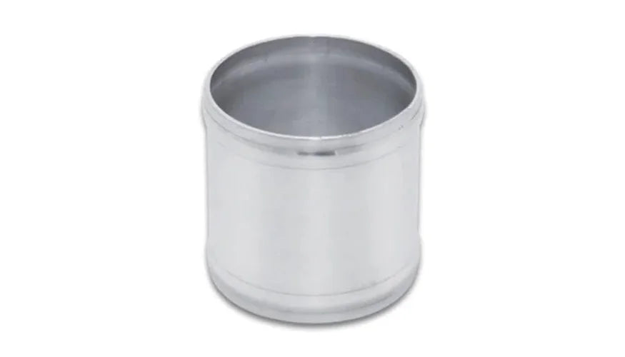Vibrant Aluminum Joiner Coupling (1in Tube O.D. x 3in Overall Length) - Side View