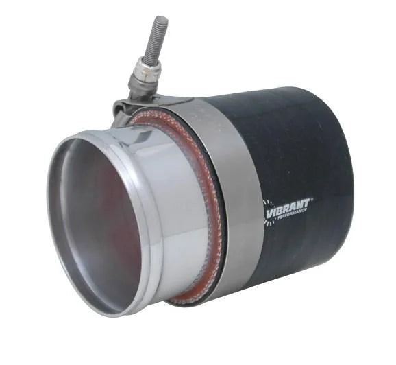 Vibrant Aluminum Joiner Coupling (2.25in Tube O.D. x 3in Overall Length) - Additional View 6