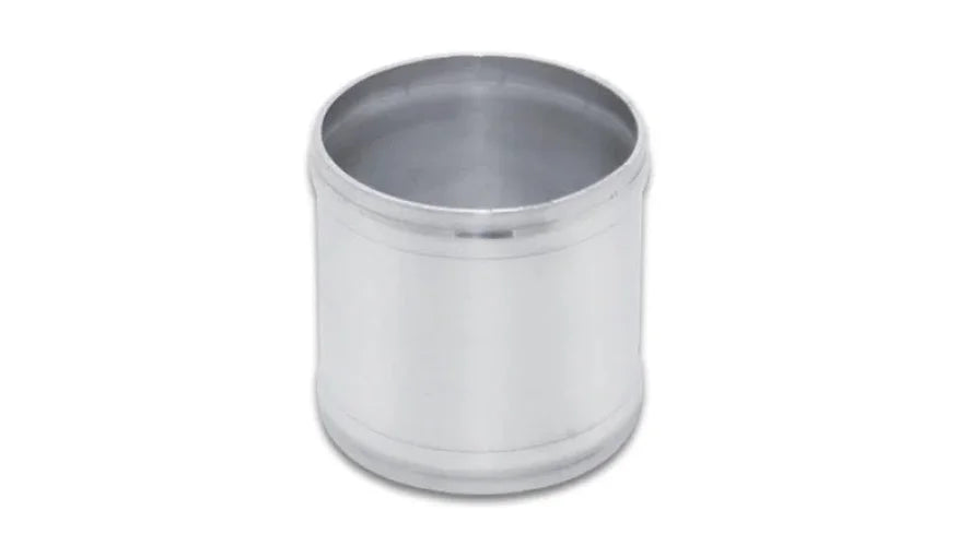 Vibrant Aluminum Joiner Coupling (3.5in Tube O.D. x 3in Overall Length) - Side View