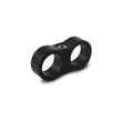 Load image into Gallery viewer, Vibrant Aluminum Line Separator Bracket - for 0.313in (7.9mm) OD hose - Side View