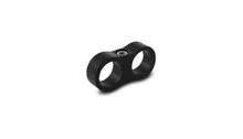 Load image into Gallery viewer, Vibrant Aluminum Line Separator Bracket - for 0.75in (19.1mm) OD hose - Side View