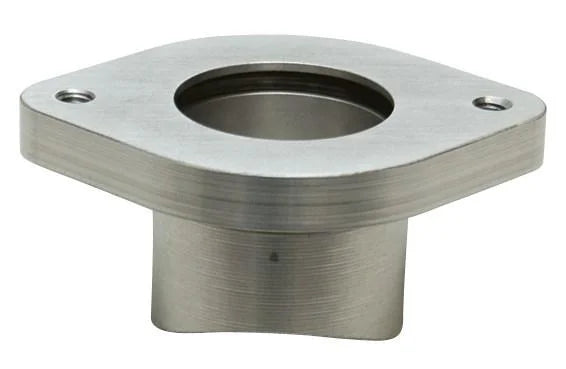 Vibrant Aluminum Thread On Replacement Flange for HKS SSQ Style Blow Off Valves - Main Product View