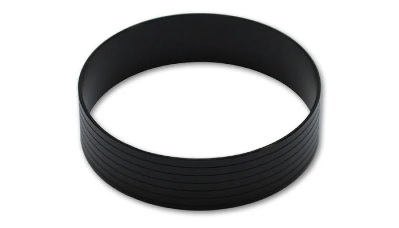Vibrant Aluminum Union Sleeve for 5in OD Tubing - Hard Anodized Black - Main Product View