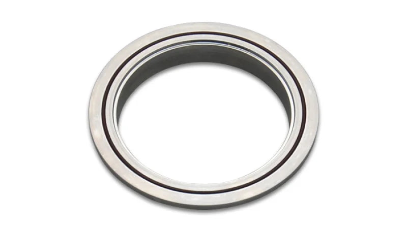 Vibrant Aluminum V-Band Flange for 2.5in OD Tubing - Female - Side View