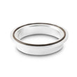 Load image into Gallery viewer, Vibrant Aluminum V-Band Flange for 4in OD Tubing - Female - Side View