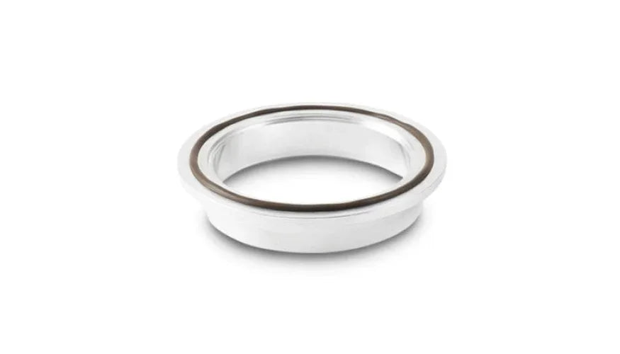 Vibrant Aluminum V-Band Flange for 4in OD Tubing - Female - Side View