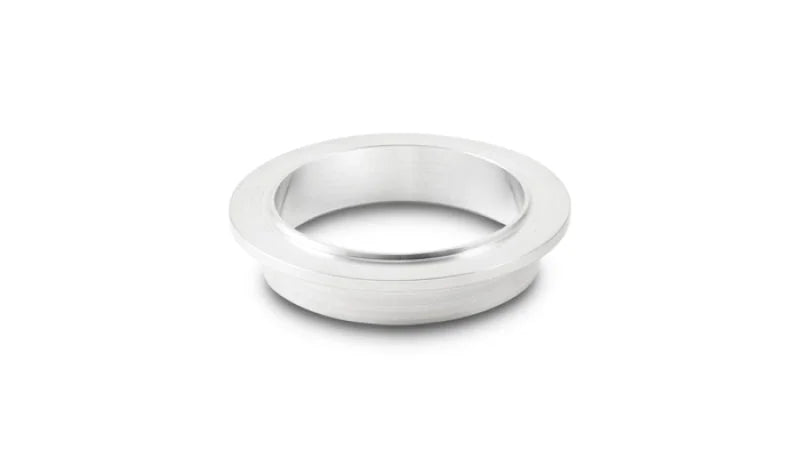 Vibrant Aluminum V-Band Flange for 4in OD Tubing - Male - Side View