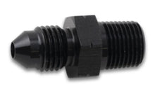 Load image into Gallery viewer, Vibrant BSPT Adapter Fitting -6 AN to 1/4in -19 - Side View