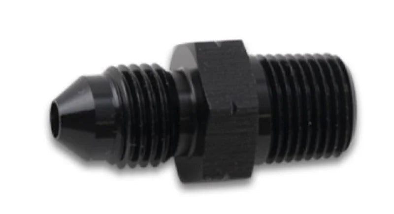 Vibrant BSPT Adapter Fitting -6 AN to 1/8in -26 - Back View