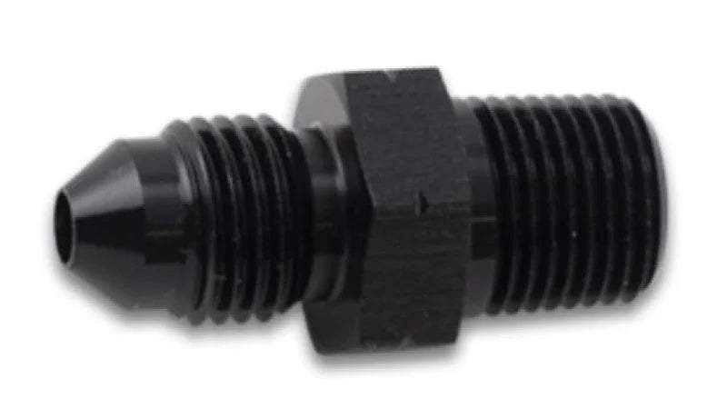 Vibrant BSPT Adapter Fitting -8 AN to 1/2in -14 - Back View