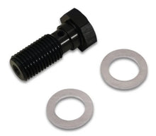 Load image into Gallery viewer, Vibrant Banjo Bolt Thread Size 3/8in - 24 Bolt Length 23mm - Back View