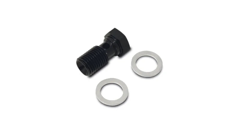 Vibrant Banjo Bolt Thread Size 9/16in - 24 Bolt Length 23mm - Side View