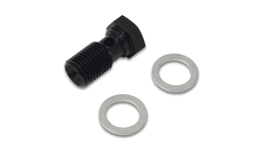 Vibrant Banjo Bolt Thread Size M10 x 1.0 Bolt Length 20mm - Side View