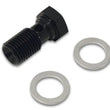 Load image into Gallery viewer, Vibrant Banjo Bolt Thread Size M8 x 1.0 Bolt Length 20mm - Back View