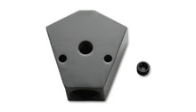 Load image into Gallery viewer, Vibrant Billet Aluminum Y-Block Fitting with 1/8in NPT Port - 1/2in NPT x 3/8in NPT x 3/8in NPT - Back View