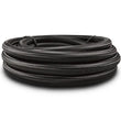 Load image into Gallery viewer, Vibrant Black Nylon Braided Flex Hose AN -10 Hose ID 0.56in (150ft Roll) - Main Product View