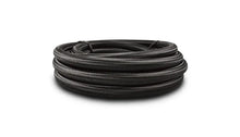 Load image into Gallery viewer, Vibrant Black Nylon Braided Flex Hose w/PTFE Liner AN -10 (150ft Roll) - Back View
