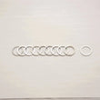 Load image into Gallery viewer, Vibrant Box Set of Crush Washers - 10 of each Size: -3AN to -16AN - Detail View