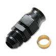 Load image into Gallery viewer, Vibrant Brass Olive Inserts 1/2in - Pack of 5 - Back View