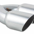 Load image into Gallery viewer, Vibrant Dual 3.5in Round SS Exhaust Tip (Single Wall Angle Cut) - Main Product View