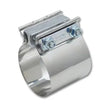 Load image into Gallery viewer, Vibrant Easy Seal SS Exh Sleeve Butt Joint Clamp for 3.5in OD Tubing also 3.5in Nominal Oval Tubing - Main Product View