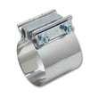 Load image into Gallery viewer, Vibrant Easy Seal SS Exh Sleeve Butt Joint Clamp for 3.5in OD Tubing also 3.5in Nominal Oval Tubing - Main Product View