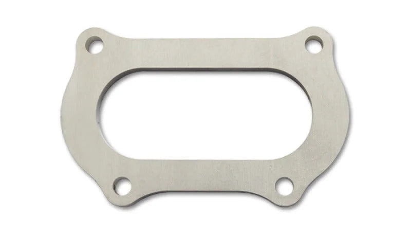 Vibrant Exhaust Manifold Flange for Honda K24 Motor in 12+ Honda Civic Si - 3/8in Thick - Side View