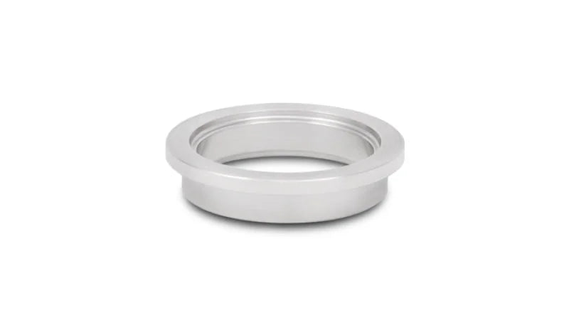 Vibrant External Wastegate Outlet Flange (V-Band Style) Tial 44mm and MV-R T304 SS - Main Product View