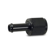 Load image into Gallery viewer, Vibrant Female AN to Hose Barb Straight Adapter AN -10 Barb 1/2in - Back View