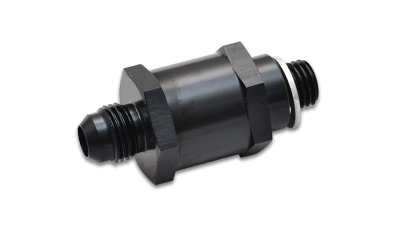Vibrant Fuel Pump Check Valve -6AN Male Flare to 12mm x 1.5 Metric - Main Product View