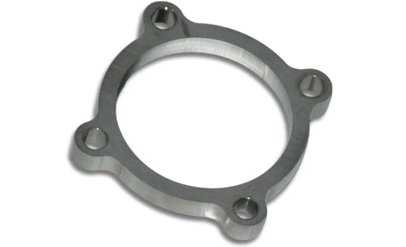 Vibrant GT series / T3 Discharge Flange (4 Bolt) with 3in Inlet ID Mild Steel 1/2in Thick - Main Product View