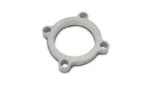 Load image into Gallery viewer, Vibrant GT series / T3 Turbo Discharge Flange (4 Bolt) with 2.5in Inlet I.D. T304 SS 1/2in Thick - Side View