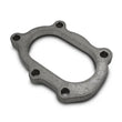 Load image into Gallery viewer, Vibrant GT25R / GT28R Discharge Flange with Oval Outlet (5 Bolt) Mild Steel 1/2in Thick - Main Product View