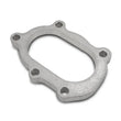 Load image into Gallery viewer, Vibrant GT25R / GT28R Discharge Flange with Oval Outlet (5 Bolt) T304 SS 1/2in Thick - Main Product View