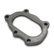 Load image into Gallery viewer, Vibrant GT25R / GT28R Discharge Flange with Oval Outlet (5 Bolt) Mild Steel 1/2in Thick - Main Product View