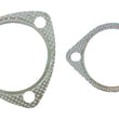 Load image into Gallery viewer, Vibrant Graphite Exh Gasket Donut Style (2.03in Slipover I.D. x 2.53in Gasket O.D. x 0.625in tall) - Back View
