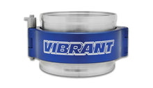 Load image into Gallery viewer, Vibrant HD Clamping System Assembly for 2in OD Tubing - Blue Clamp - Main Product View