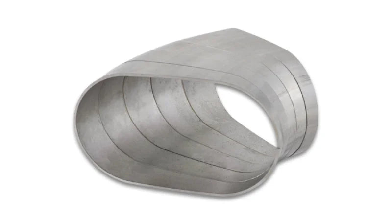 Vibrant Horizontal 304 SS Nominal 3 in. Oval / 3.75 in. Centerline Radius, 9 degree/cut -Set of 5 - Main Product View