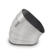 Load image into Gallery viewer, Vibrant Horizontal 304 SS Nominal 3 in. Oval / 3.75 in. Centerline Radius, 9 degree/cut -Set of 5 - Side View
