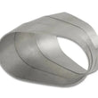 Load image into Gallery viewer, Vibrant Horizontal 304 SS Oval Pie Cuts 3.5in OD Tight 45 Degree Elbow - Main Product View