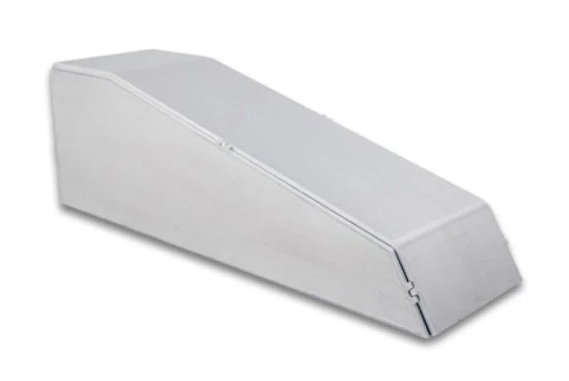 Vibrant I/C End Tank 3.5in Wide 12in Long 3.87in Tall Use w/ Vertical I/C Core 12853 - 5052 Aluminum - Detail View