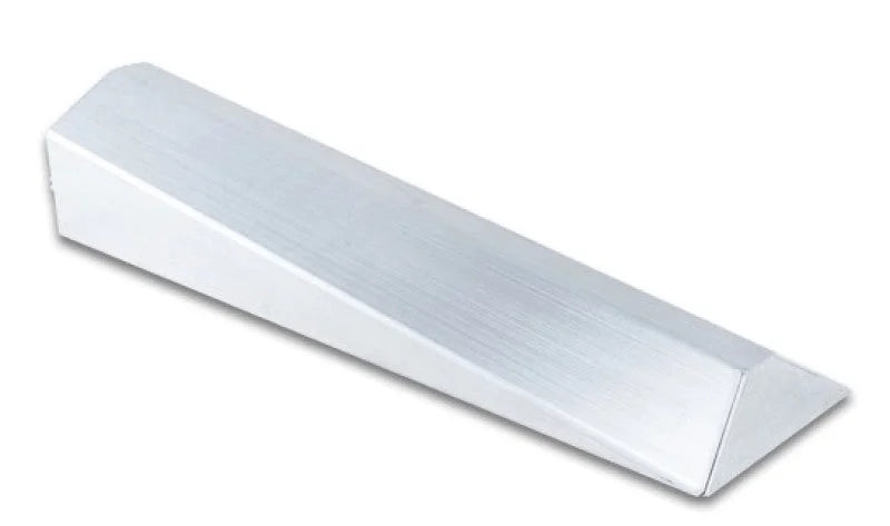 Vibrant I/C End Tank 3.5in Wide 24in Long 3.75in Tall Use w/ Vertical I/C Core 12859 - 5052 Aluminum - Back View
