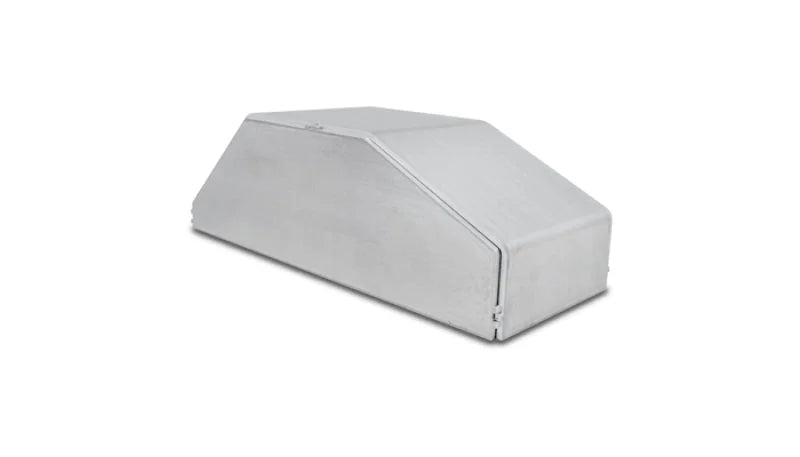 Vibrant I/C End Tank 4in Wide 9.85in Long 3.25in Tall Use w/ Horizontal I/C Core 12837 - 5052 Alum - Main Product View